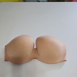 Seamless Strapless Bra - Tan